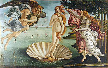 EL NACIMIENTO DE VENUS - SANDRO BOTICELLI