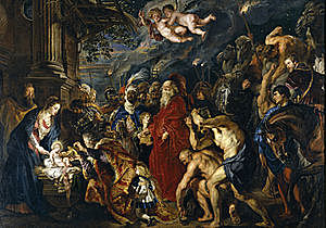 ADORACIÓN DE LOS REYES MAGOS - RUBENS