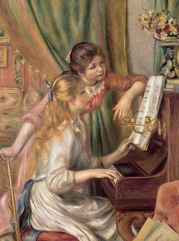 MUCHACHAS AL PIANO - RENOIR