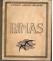 LAS RIMAS DE GUSTAVO ADOLFO BECQUER