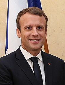 Emmanuel Macron (V República, actual presidente).