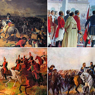 Timeline: Fechas independentistas de hispanoamérica