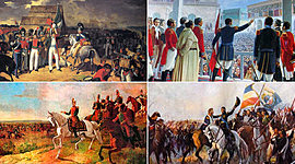 Timeline: Fechas independentistas de hispanoamérica