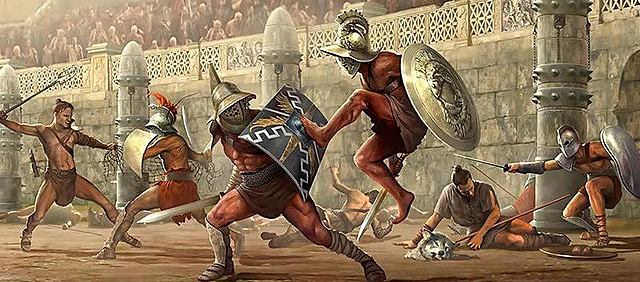 JUEGOS DE GLADIADORES ROMANOS