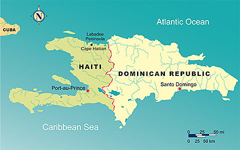 HAITI AND SANTO DOMINGO