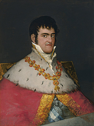 Fernando VII returned to the throne