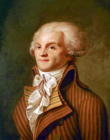 Maximilien Robespierre blir henrettet