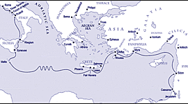 Timeline: 4° Viaggio Apostolico