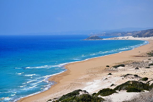 la costa nord di Cipro