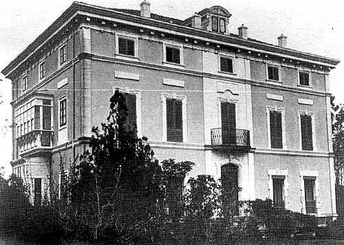 Última casa de la familia Pereda.