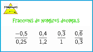 Fraccions decimals 1585