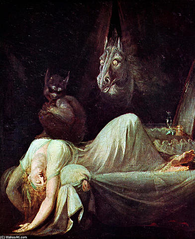 "Pesadilla" Henry Fuseli