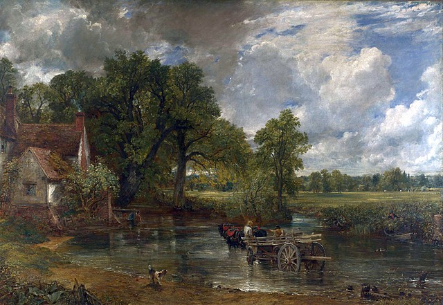 "El carro de heno" John Constable