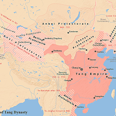 Timeline: Tang Dynasty
