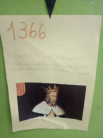 1366 VENDE LA BARONÍA A LA CIUDAD DE ZARAGOZA