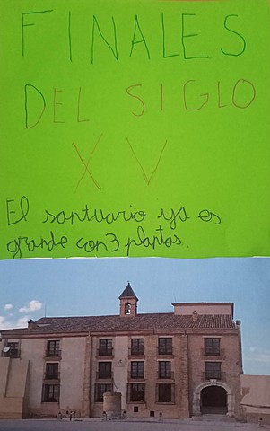 FINALES DEL SIGLO XV SANTUARIO CON ALTURA DE TRES PLANTAS