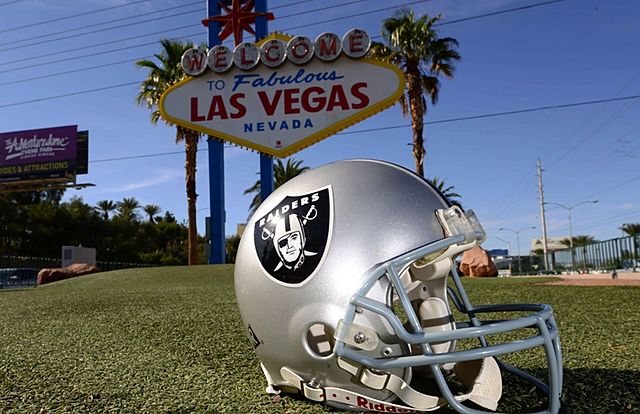 The&nbsp;Oakland Raiders&nbsp;officially relocate to&nbsp;Las Vegas,&nbsp;Nevada.