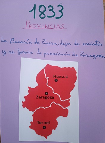 1833 SE CREAN LAS PROVINCIAS