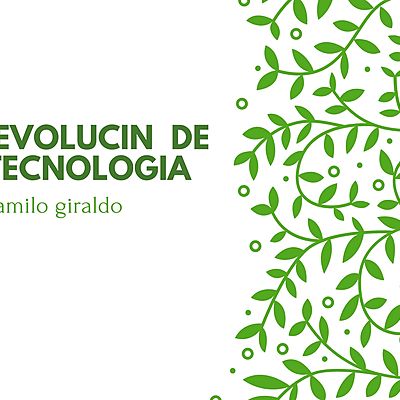 Timeline: evolucion de la tecnologia