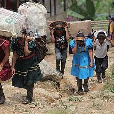 Timeline: Desplazamiento forzado en Colombia