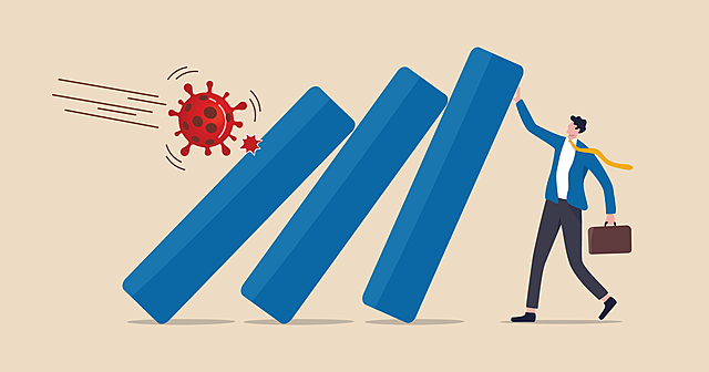 Crisi  per el coronavirus.