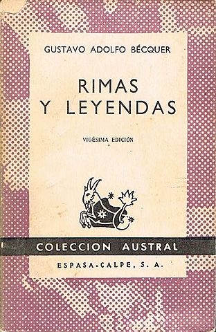 Rimas y Leyendas - Gustavo Adolfo Bécquer