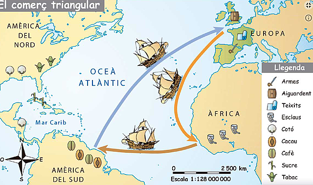 Es va donar llibertat de comerç a Catalunya per comerciar amb Amèrica.