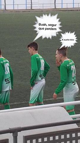 Començo a jugar a futbol