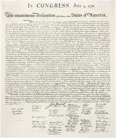 Declaration of Independence Adopted