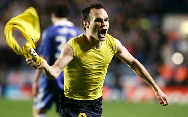 Andrés Iniesta consigue titulos para el equipo de su vida