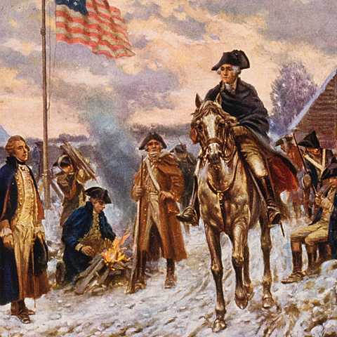 Winter At Valley Forge