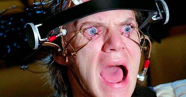 “La naranja mecánica” de Stanley Kubrick.