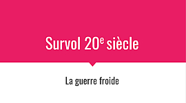 Timeline: Guerre Froide (USocial)