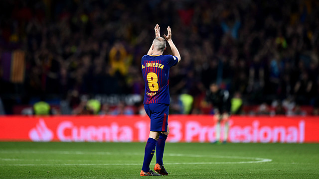 Andrés Iniesta se marcha