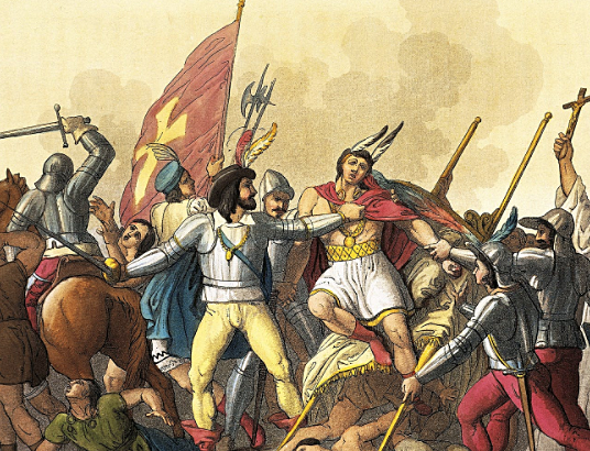 Pizarro invades Inca