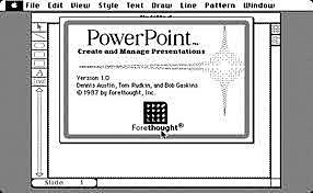 Se lanzó PowerPoint 1