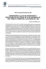 Ley de Secretarías y Departamentos de Estado