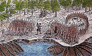 Alliance avec les Hurons et les Bataille de Ticonderoga