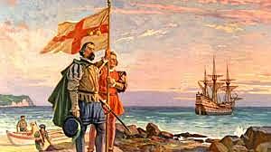 John Cabot lands on the east coast of North America.