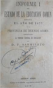 SARMIENTO: Reglamento de las escuelas normales