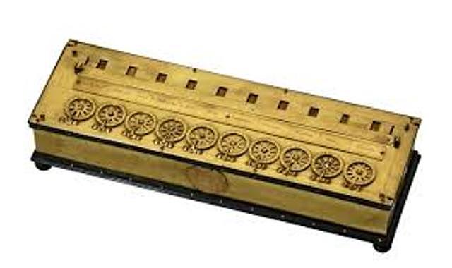 1645 Primeira Calculadora