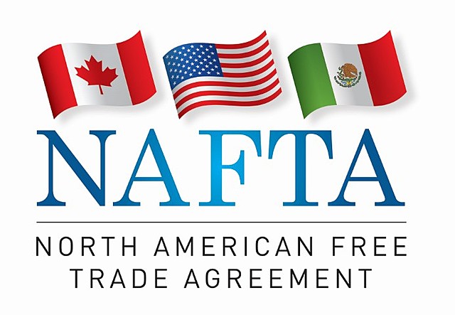 Creación del Acuerdo de Libre Comercio  NAFTA