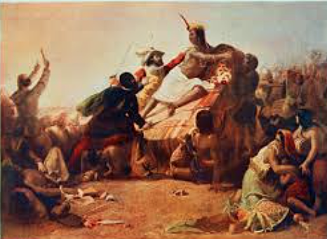 Pizarro invades the Inca