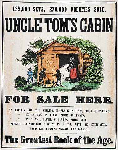 Publication Of Uncle Toms Cabin