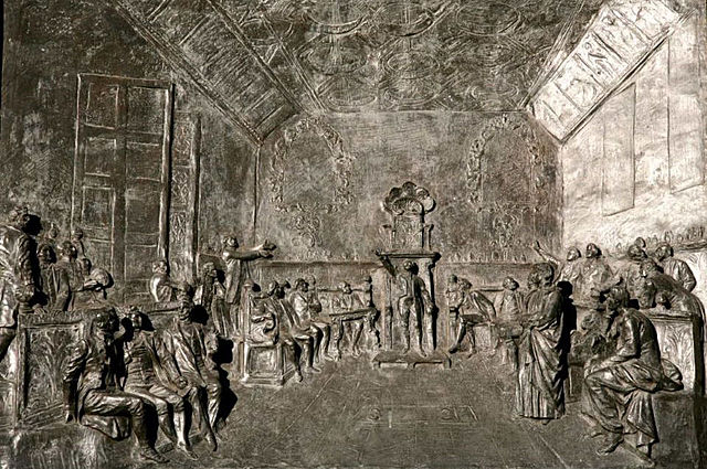 The Spanish authorities fiercely repressed the first of the cities to form a Sovereign Junta.