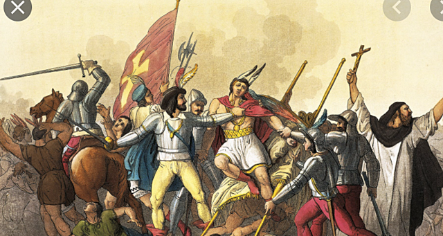 Pizarro Invades The Inca