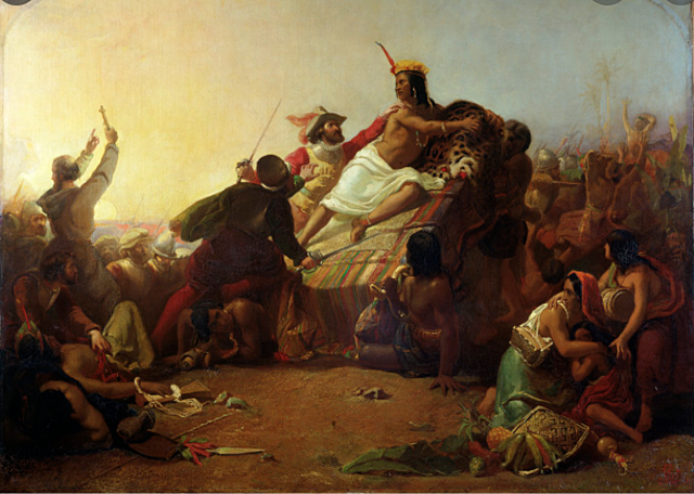 The Inca Fall Under Pizarro