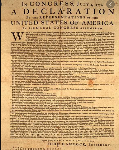 The United States Declared Independence