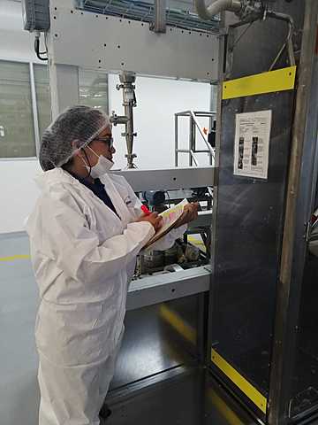 Verificación de cada maquina y su estandarización