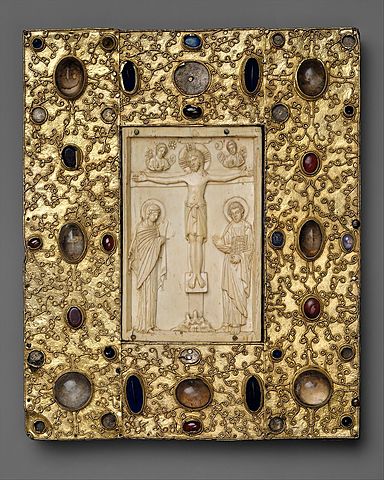 BYZANTINE IVORY, Byzantine Icon of the Crucifixion